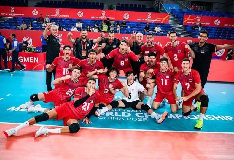 مصر تواجه منافسًا قويًا في دور الـ 16 ببطولة العالم لشباب الطائرة