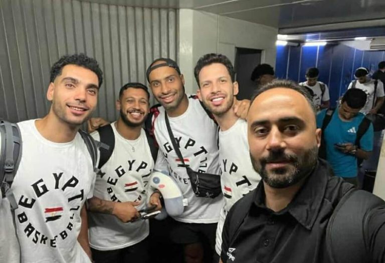 منتخب السلة يبدأ رحلته إلى أنجولا للمشاركة في بطولة الأفروباسكت