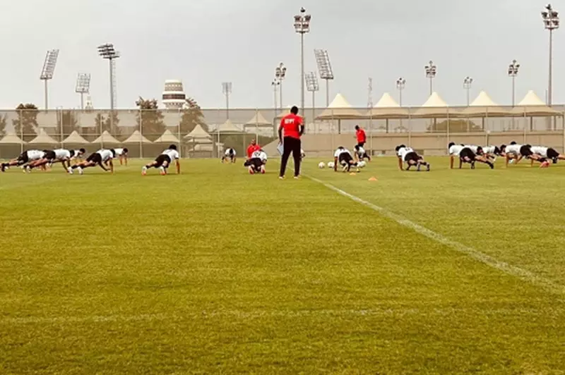 منتخب الناشئين يستكمل تدريباته قبل مواجهة السعودية استعداداً لكأس الخليج