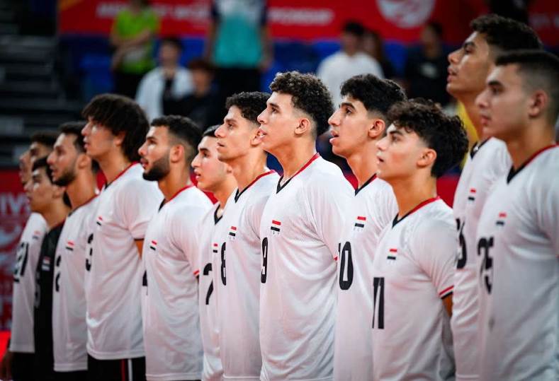 منتخب شباب الطائرة يختتم مشواره في بطولة العالم بالمركز الثالث عشر بكل فخر