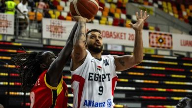 منتخب مصر وأوغندا في الأفروباسكت