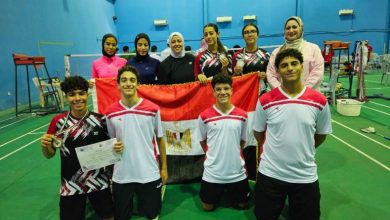 منتخب مصر المدرسي للريشة الطائرة