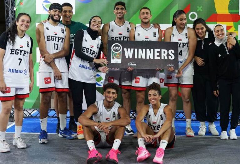 وزير الرياضة يثني على تأهل منتخب شباب وشابات السلة 3×3 لكأس العالم في الصين