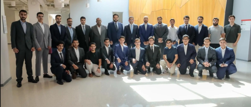 وزير الصناعة يستمع لآمال وطموحات الطلاب المبتعثين في كارولينا الشمالية