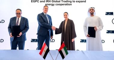 توقيع مذكرتي تفاهم لتعزيز التعاون بين قطاع البترول وIRH الإماراتية في مجالي التمويل والتعدين