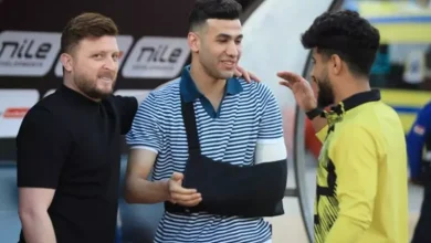 طبيب الإسماعيلي: تأكدنا من سلامة النبريصي قبل عودته للمشاركة
